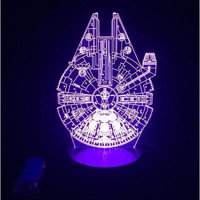 Death Star War 3D LED Lamp